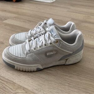 Fila Targa NT Men's White and Gray Sneakers